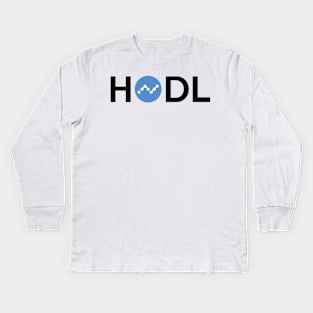 HODL (NANO) Kids Long Sleeve T-Shirt